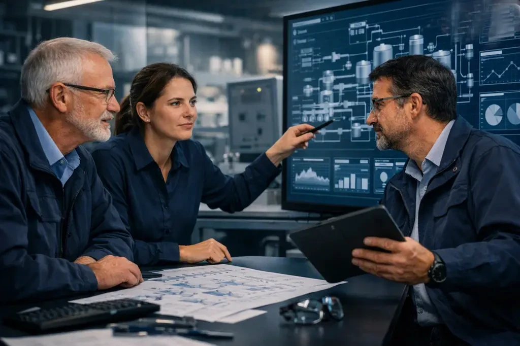 INVEYA Engineering Approach Phase 02: Connected Industrial Systems & Operational Workflow Alignment